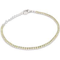 bracciale tennis in argento925 con zirconi oliva