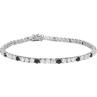 bracciale tennis uomo in argento 925