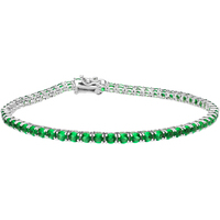 bracciale tennis uomo in argento 925