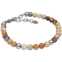 bracciale uomo acciaio con pietre colorate sognami