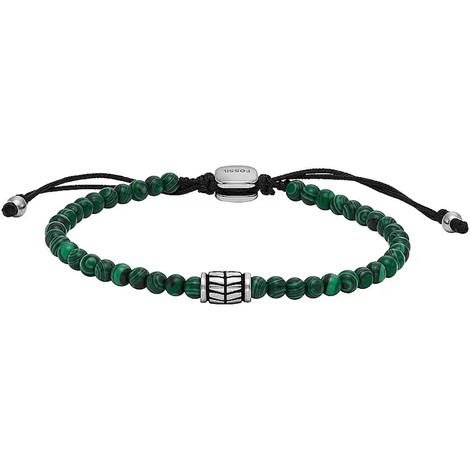 Bracciale uomo Fossil Jewelry malachite 