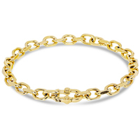 bracciale uomo in acciaio a catena liujo