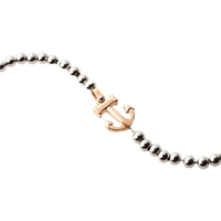 bracciale uomo in acciaio con ancora yes i am