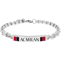 bracciale uomo lowell gioielli squadre milan 