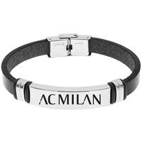 bracciale uomo pelle lowell gioielli squadre milan