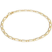 bracciale uomo vuoto in oro giallo 9 kt
