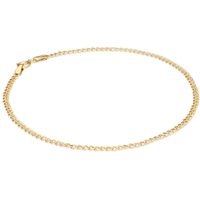 bracciale uomo vuoto in oro giallo 9 kt