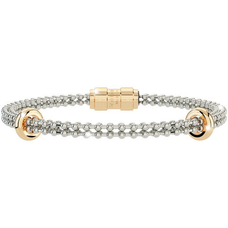 Bracciale donna in acciaio e metallo