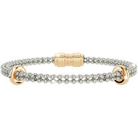 bracciale in acciaio e bronzo
