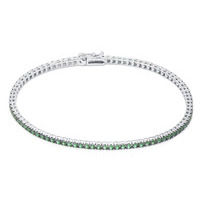 bracc tennis 9kt corindone lab verde ctl 3.80