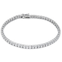 bracc tennis 9kt lab grown ct 3.30
