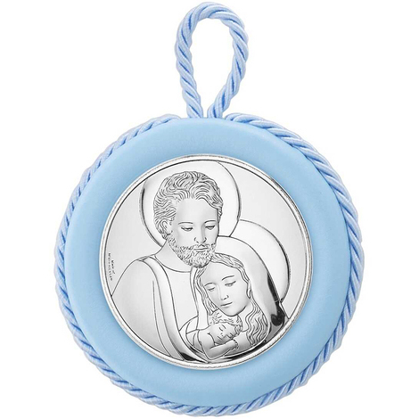 Capo-culla sacra famiglia celeste Valenti 