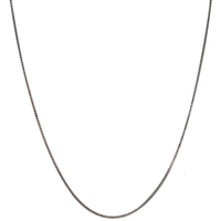 catenina forzatina in oro bianco 9 kt