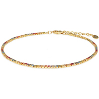 cavigliera tennis con zirconi in argento 925