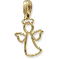 ciondolo angelo in oro 9 kt