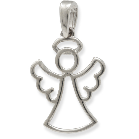 Ciondolo angelo in oro 9 Kt 
