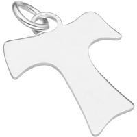 ciondolo croce tau in argento 925
