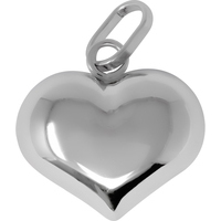 ciondolo da donna a forma cuore in oro 18kt facco