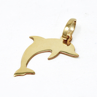 ciondolo delfino in oro 9 kt 