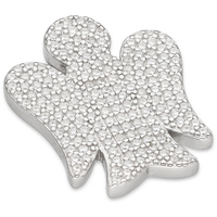 ciondolo donna a forma di angelo in argento 925
