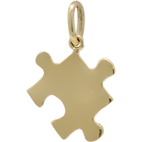 ciondolo puzzle in oro 9 kt