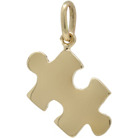 ciondolo puzzle in oro 9 kt