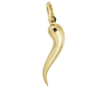 ciondolo unisex cornetto (piccolo) oro 18kt