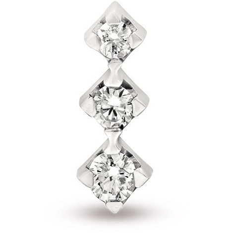 Collana con centrale diamanti 0.24