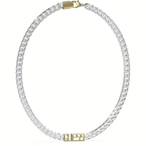 Collana a catena in acciaio Guess JUMN03204JWYGST
