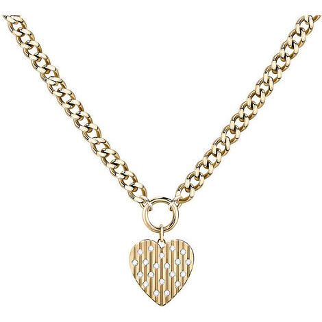 Collana a catena Morellato in acciaio con cuore