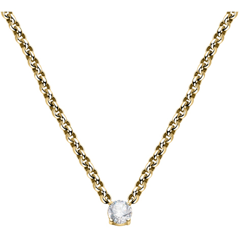Collana a catena Morellato in acciaio gold 