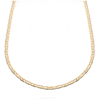 collana a catena piena in oro giallo 9 kt