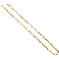 collana a catena piena in oro giallo 9 kt