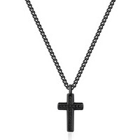 collana brosway in acciaio316l a forma di croce