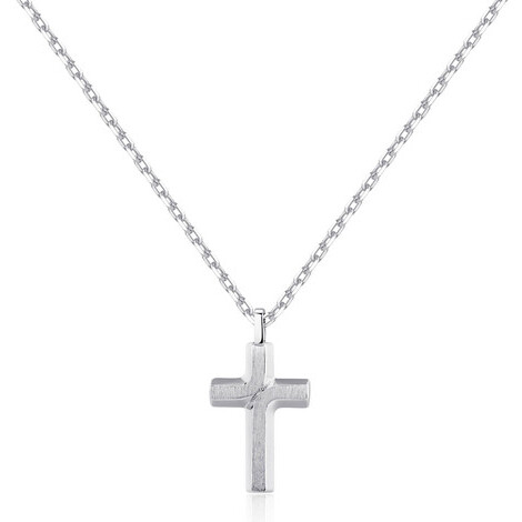 Collana Brosway in acciaio316L a forma di croce