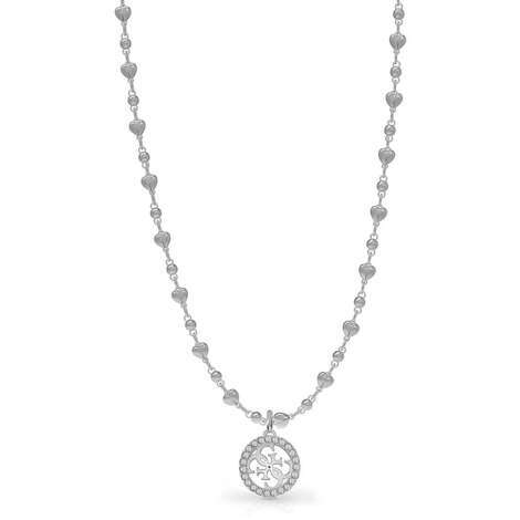 Collana Con Cuore In Acciaio Di Guess Da Donna