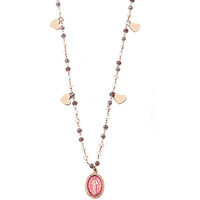 collana con cuore in argento da donna di jack&co collezione rainbow jcn0897