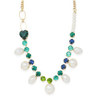 collana con pietre e perle evita