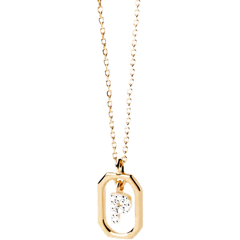 Collana da donna con lettera P Pdpaola Mini Letter