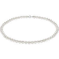 collana da donna di comete in oro bianco e perle fwq 103 am