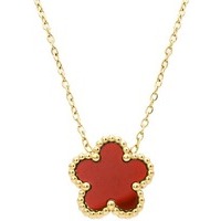 collana da donna in acciaio con fiore freddy 