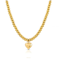 collana da donna in acciaio gold ops moonshine