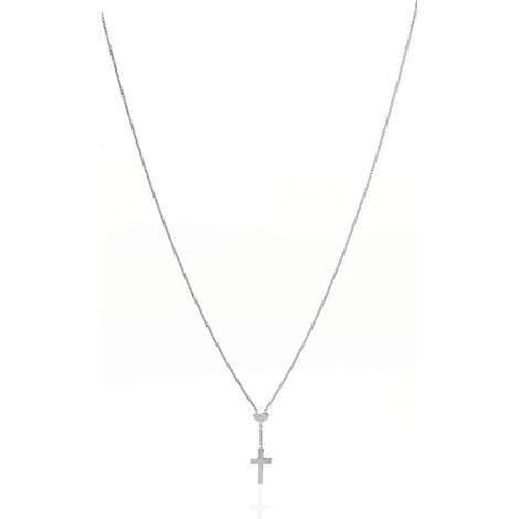 Collana donna gioielli Amen Croce