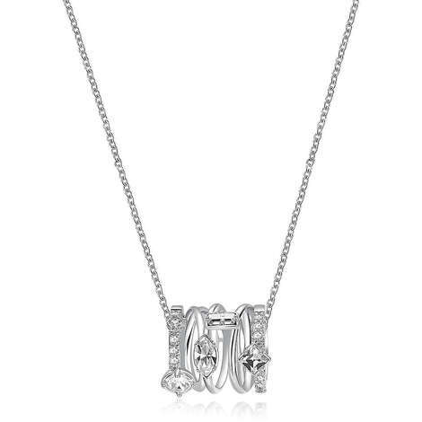 Collana Brosway Affinity In Acciaio E Cristalli Swarovski Iris: Eleganza A Girocollo