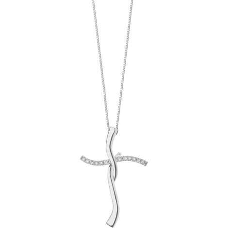 Collana donna gioielli Comete Fantasie di diamanti