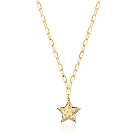 Collana donna pendente stella S'agapò Stellar
