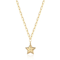 collana donna pendente stella s'agap� stellar