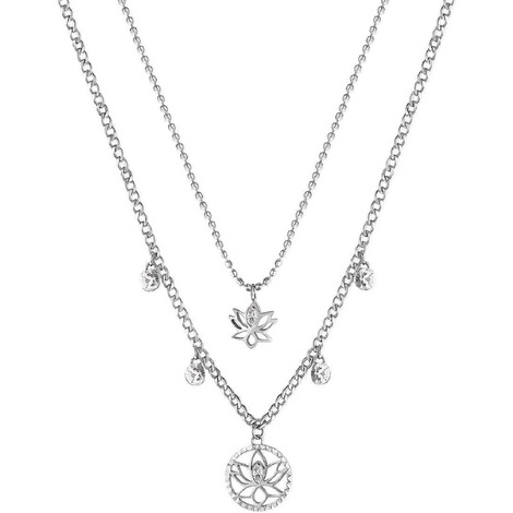 Collana fiore di loto Brosway in acciaio