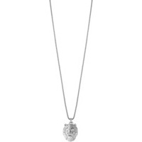 collana guess lion king in acciaio silver
