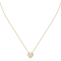 collana in acciaio con cuore centrale morellato